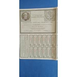 jak ktoś lubi trójki, to proszę: Milionówka z 1920r.