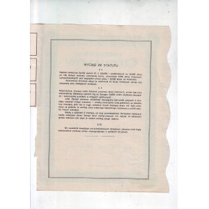 Zuckerfabrik Ciechanów, Sammelaktion für 500 Zloty aus dem Jahr 1931.