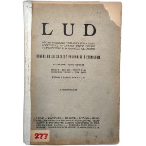 [Rośliny w wierzeniach ludu Polskiego; czapka i kapelusz w Lubelskiem ] - A. Fischer (red.) - LUD - Organ Towarzystwa Etnologicznego we Lwowie - Zeszyt III-IV, Lwów 1929