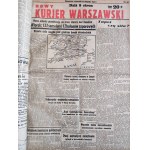 [Pakt trzech, Getto Warszawskie, Bitwa o Anglię] - Nowy Kurier Warszawski - II półrocznik [nr. 152- 305], Warszawa 1940 - Generalne Gubernatorstwo, [ Okupacja, gadzinówka, II Wojna Światowa]