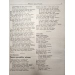 Wieś i jej Pieśń - Organ Literatów Ludowych - Jordanów, Naprawa, nr.5 , 1934 rok [ pisarze ludowi, Wadowice, Sucha]