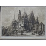 Breslau, City Hall from the southeast Das Rathaus zu Breslau Hugo Ulbrich 1903