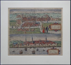 Królewiec Ryga Georg Braun Frans Hogenberg 1581