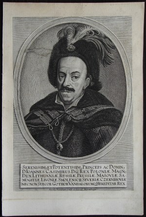 Król Jan II Kazimierz, Sandrart, Schultz, Hondius, 1650