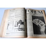 FORUM World Press Review YEAR IV 1968-15 issues, YEAR X 1975-16 issues.