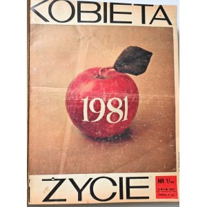 ŽENY A ŽIVOT Ročenka 1981 (4. január - 13. december) 50 čísel