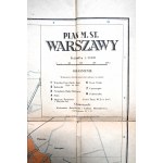 PLAN miasta stołecznego WARSZAWY [nazwy ulic wg stanu z 15.11.48 r.]
