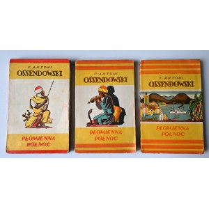 OSENDOWSKI F. ANTONI Der flammende Norden. Eine Reise durch Nordafrika MAROKO [Cover E. CZERPER].