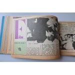 WARSAW CULTURAL INFORMATOR Nos. 19,20,22-1967; 8,20,22 -1968 [6 issues].