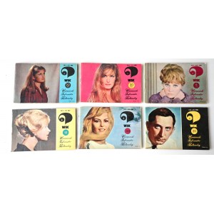 WARSAW CULTURAL INFORMATOR Nos. 19,20,22-1967; 8,20,22 -1968 [6 issues].