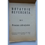NOTATNIK REFERENTA Nr 8 [1951] Proces zdrajców.