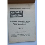 AGITATOR'S NOTEBOOK City Issue No. 2 [1953] For increased productivity....