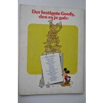 GOOFY ALS DSCHINGIS KHAN Das große Walt Disney Album 1984 (jęz. niem.)