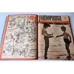 PANORAMA Śląski Tygodnik Ilustrowany [Rocznik oprawiony] ROK II, Nr 1-50 [1955]