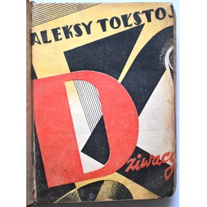 TOLSTOJ ALEKSY Strangers [1936] cover art. proj. mal. WŁADYSŁAW LESKI