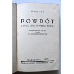 LEE MARY Powrót (Z cyklu TAK, TO WIELKA WOJNA) 1933