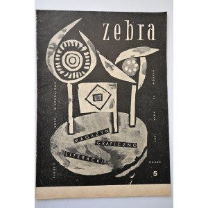 ZEBRA Year I, No. 5, May 16, 1957 [W. Szymborska, A. Osiecka, Cz. Miłosz].
