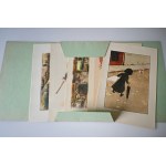 SEIZE GRAVURES EN COULEURS Un moment de l'Art Francais [16 kolorowych litografii - sztuka francuska]