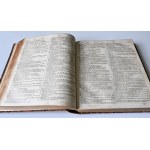 MRONGOVIUS CHRISTOPH CÖLESTIN Dokładny Słownik Polsko - Niemiecki [KRÓLEWIEC 1835]
