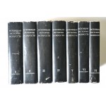 GENERAL HISTORY OF ART IN SIX VOLUMES [Academy of Art of the USSR] 1960-66.