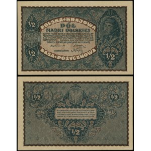 Polska, 1/2 marki polskiej, 7.02.1920