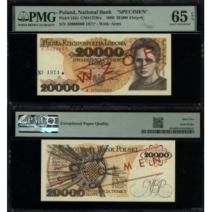 Poland, 20,000 zloty, 1.02.1989