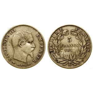 France, 5 francs, 1859 A, Paris