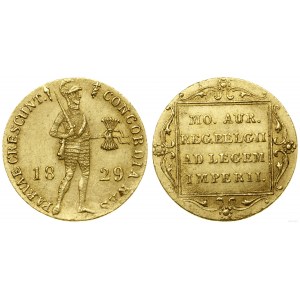 Netherlands, ducat, 1829, Utrecht