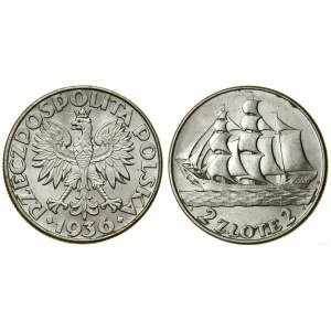 Poland, 2 zloty, 1936, Warsaw