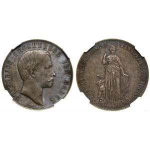 Germany, guilder, 1863, Karlsruhe