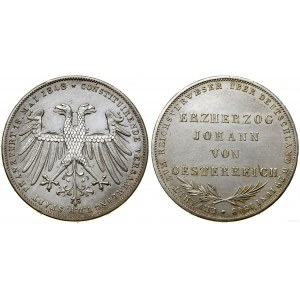 Germany, 2 guilders (Doppelgulden), 1848, Frankfurt