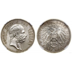 Germany, 5 posthumous marks, 1904 E, Muldenhütten
