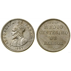 Panama, 1/2 centesimo, 1907