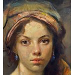 ANONIMO, Ritratto di donna di origine orientale