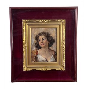 Attilio Toro, Portrait of a woman - Attilio Toro (Napoli 1892 - 1982)