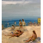Gaetano Bocchetti, Figure in riva al mare - Gaetano Bocchetti (1888 - 1990)