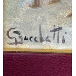 Gaetano Bocchetti, Figure in riva al mare - Gaetano Bocchetti (1888 - 1990)