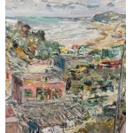 GUIDO CASCIARO, Neapolitan landscape with a seascape - Guido Casciaro (1900 - 1963)