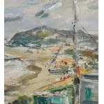 GUIDO CASCIARO, Neapolitan landscape with a seascape - Guido Casciaro (1900 - 1963)