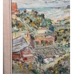 GUIDO CASCIARO, Neapolitan landscape with a seascape - Guido Casciaro (1900 - 1963)