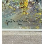 GUIDO CASCIARO, Neapolitan landscape with a seascape - Guido Casciaro (1900 - 1963)