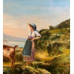 ARTISTA NON IDENTIFICATO, Ragazza contadina