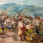 G.BOCCHETTI, Scena del mercato - G. Bocchetti