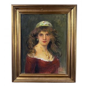 UNIDENTIFIED SIGNATURE, Portrait of a Woman from the Eastern region