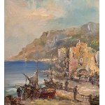 MARIO PASSONI, Veduta della costa - Mario Passoni (1929)