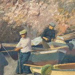FIRMA NON IDENTIFICATA: Il bottino dei pescatori.