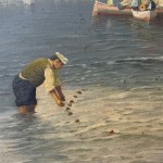 FIRMA NON IDENTIFICATA: Il bottino dei pescatori.