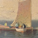 FIRMA NON IDENTIFICATA: Il bottino dei pescatori.