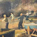 FIRMA NON IDENTIFICATA: Il bottino dei pescatori.