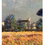 TERRACCIANO GIUSEPPE, Landscape with pine trees - Giuseppe Terracciano